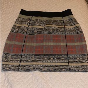 Printed bodycon skirt